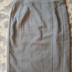 H&M gray pencil skirt